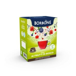 16 Capsule Borbone TISANA AI FRUTTI DI BOSCO Lavazza®* A Modo Mio®*