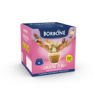 16 Capsule Borbone GINSENG ZERO Nescafè®* Dolce Gusto®*