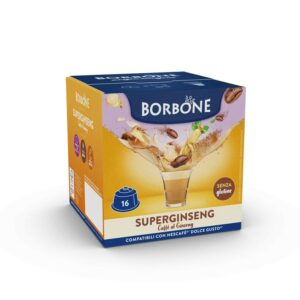 16 Capsule Borbone SUPERGINSENG Nescafè®* Dolce Gusto®*