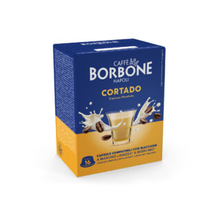 16 Capsule Borbone CORTADO Lavazza®* A Modo Mio®*