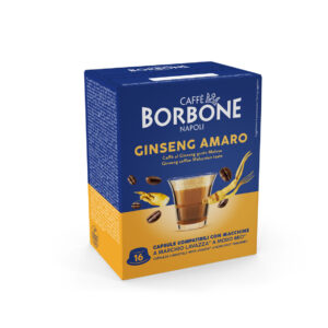 16 Capsule Borbone GINSENG AMARO Lavazza®* A Modo Mio®*