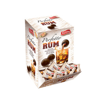 Espositore da 1000gr PIU BUONO Praline Al Gusto di Rum