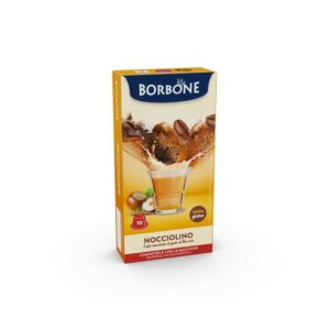 10 Capsule Borbone Per Bevanda Solubile NOCCIOLINO Nespresso®*