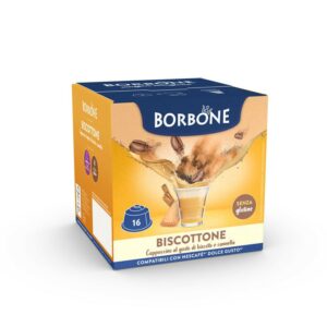 16 Capsule Borbone BISCOTTONE Nescafè®* Dolce Gusto®*