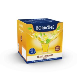 16 Capsule Borbone Tè AL LIMONE Nescafè®* Dolce Gusto®*