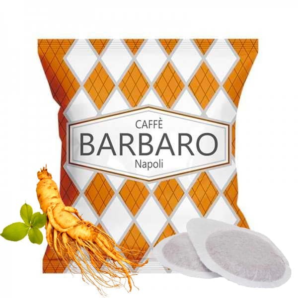 Caffè Barbaro Aromatizzato al GINSENG Box da 15 Cialde