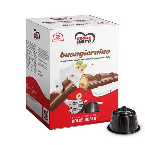 10 Capsule Compatibili  Nescafè®* Dolce Gusto®* BUONGIORNINO