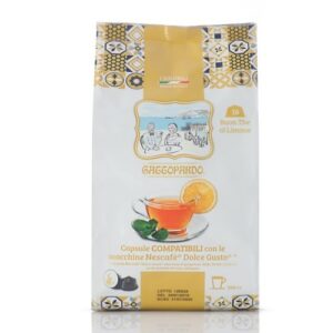 16 Capsule Tè AL LIMONE Gattopardo To.Da Compatibili Nescafè®* Dolce Gusto®*