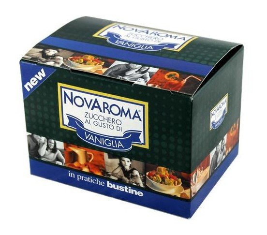 "Novaroma monogusto" zucchero aromatizzato VANIGLIA