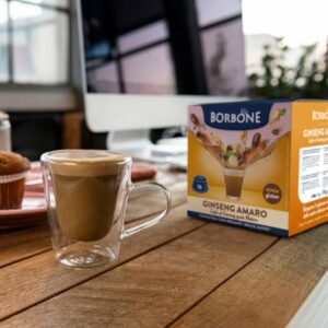 16 Capsule Borbone per bevanda solubile al GINSENG AMARO Nescafè®* Dolce Gusto®*