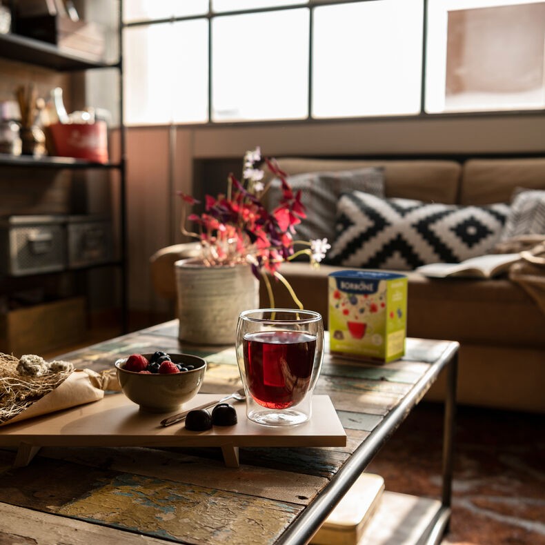 16 Capsule Borbone TISANA AI FRUTTI DI BOSCO Lavazza®* A Modo Mio®* - immagine 2