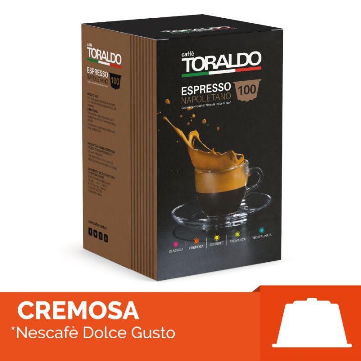 Capsule Compatibili Nescafè®* Dolce Gusto®* Miscela CREMOSA