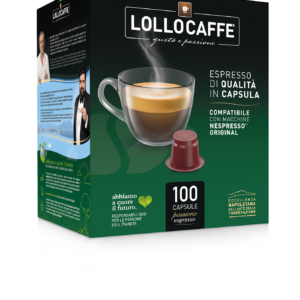 Capsule Compatibili Nespresso®* - Miscela NERA Box da 100