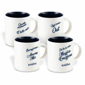 4 Mugs Caffè Borbone