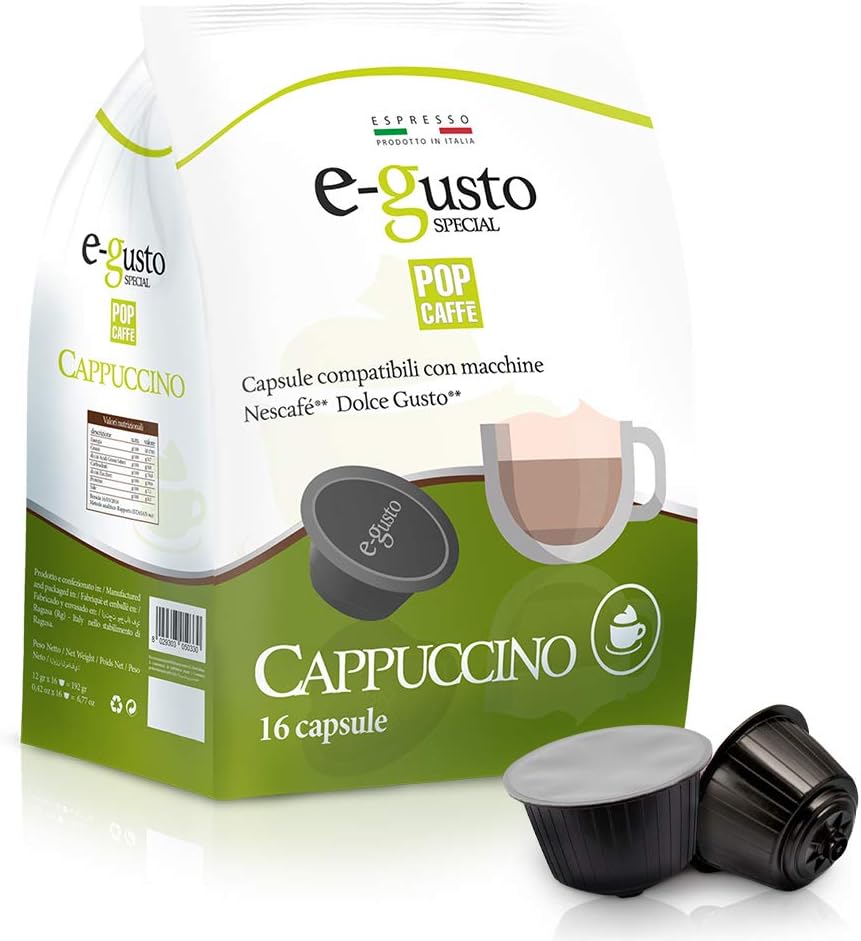 CAPPUCCINO Pop Caffè Compatibili Nescafè®* Dolce Gusto®*
