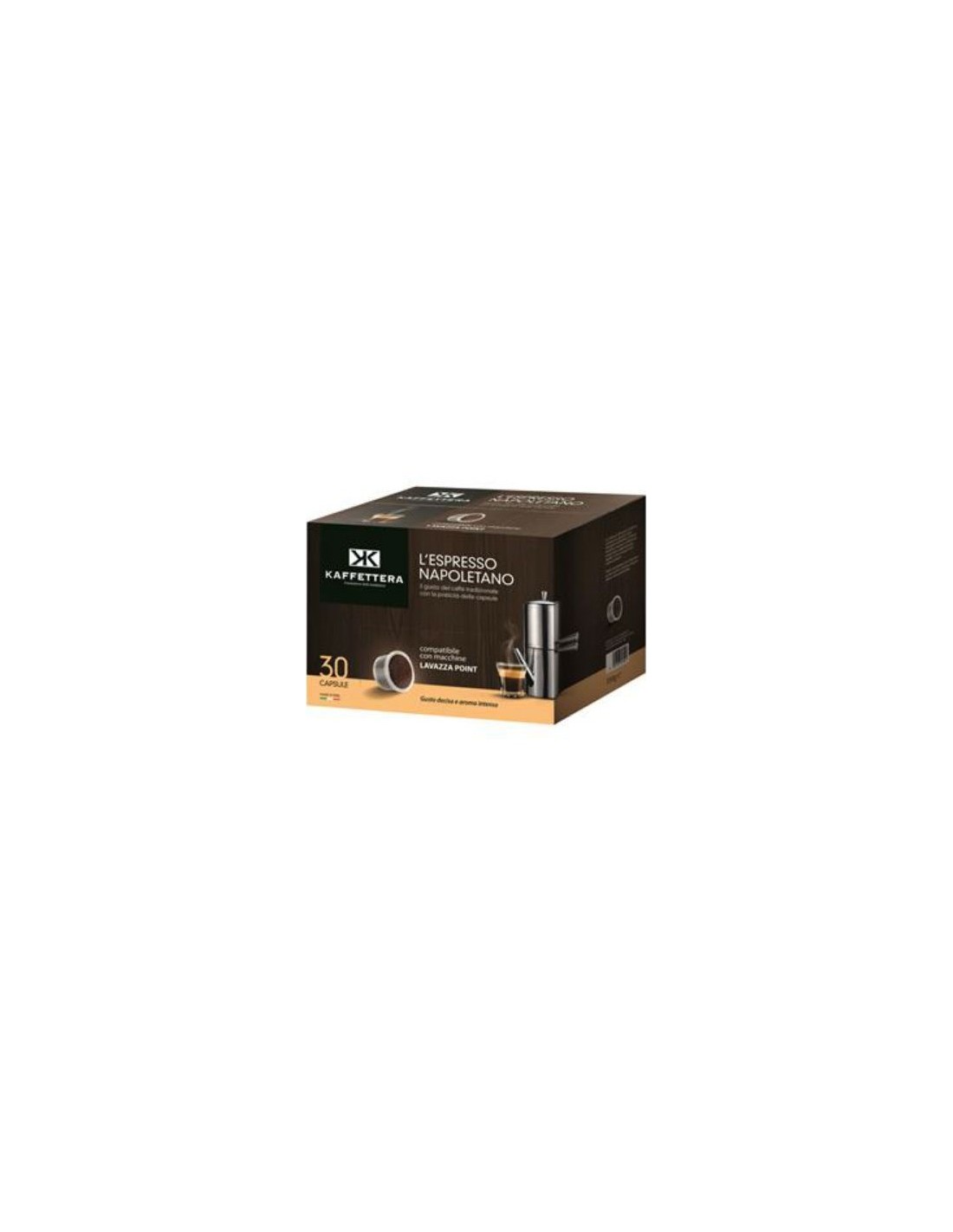 Capsule Compatibili Lavazza®* Espresso Point®* KAFFETTERA Box da 30