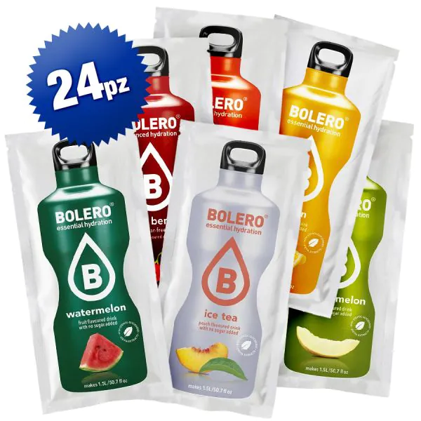 Bolero Drink BOX MISTO da 24 Bustine da 9 gr