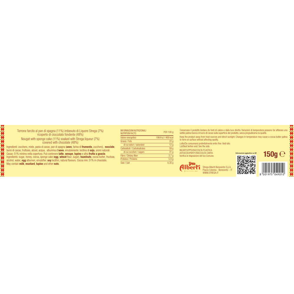 Pan di Torrone STREGA 150G - immagine 2