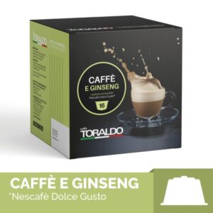 16 Capsule Toraldo CAFFE e GINSENG Nescafè®* Dolce Gusto®*