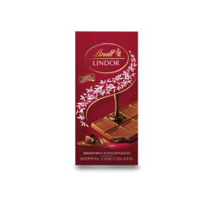 Tavoletta LINDOR Doppio Cioccolato 100g