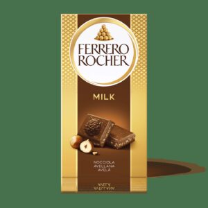 Tavoletta FERRERO ROCHER Cioccolato al Latte con Nocciole