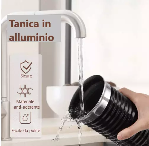 Montalatte Cappuccinatore CALDO E FREDDO come al BAR - immagine 4