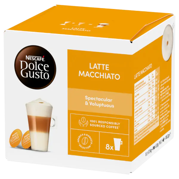 16 Capsule ORIGINALI LATTE MACCHIATO Nescafè®* Dolce Gusto®* - immagine 2