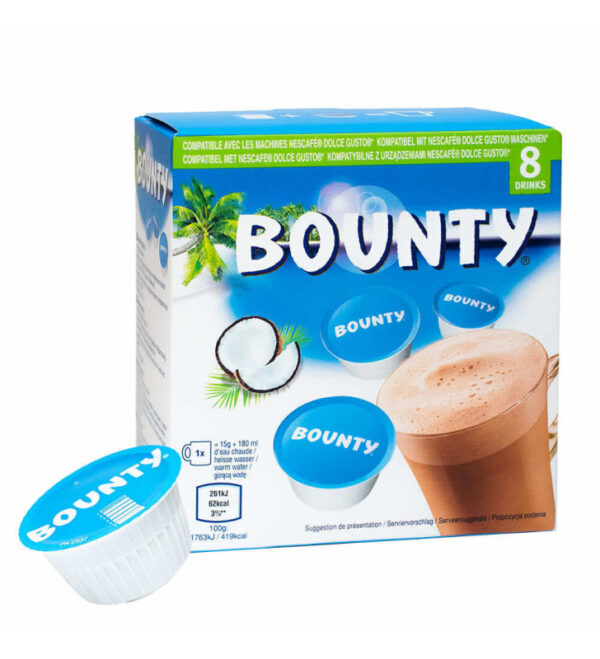 8 Capsule BOUNTY per Dolce Gusto®