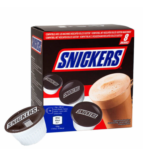 8 Capsule SNICKERS per Dolce Gusto®