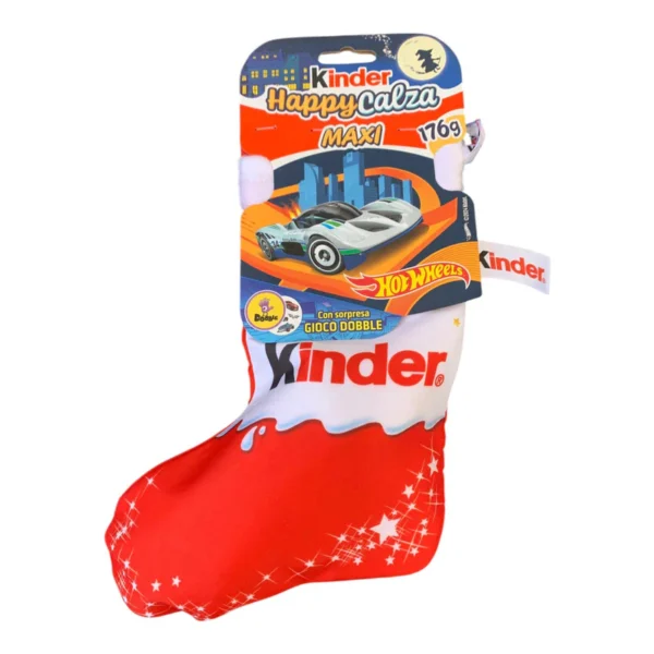 Calza HOT WHEELS maxi kinder Ferrero  7 pezzi GR.176