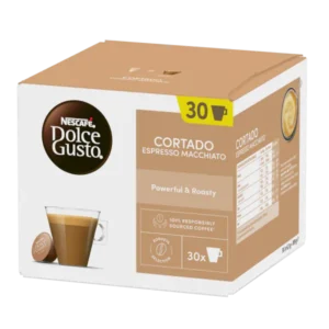 30 Capsule ORIGINALI CORTADO ESPRESSO MACCHIATO Nescafè®* Dolce Gusto®*