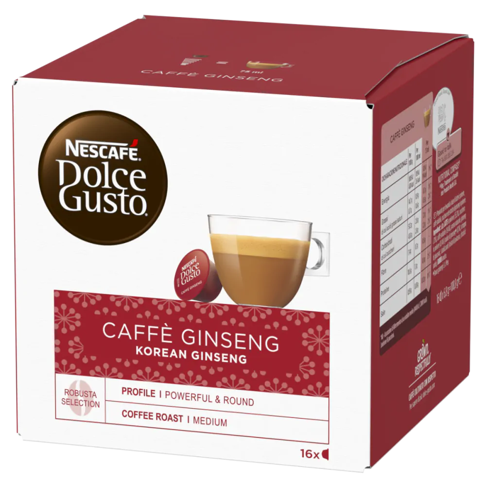 16 Capsule ORIGINALI GINSENG Nescafè®* Dolce Gusto®* - immagine 3