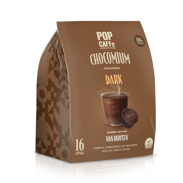 Pop Caffè E-Gusto Chocomium Dark