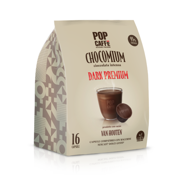 Pop Caffè E-Gusto Chocomium Dark Premium