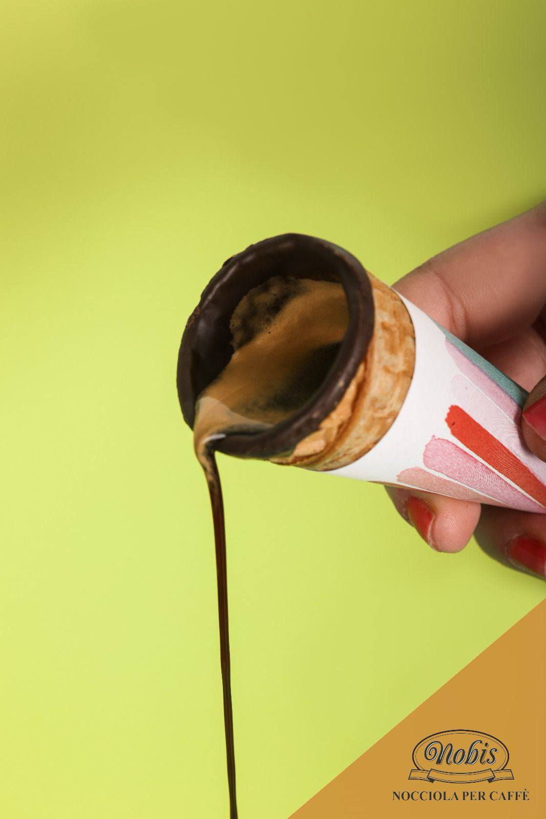 NOBIS Cono caffè con cioccolato fondente - immagine 2