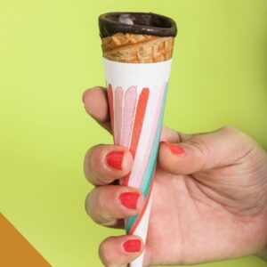 NOBIS Cono caffè con cioccolato fondente