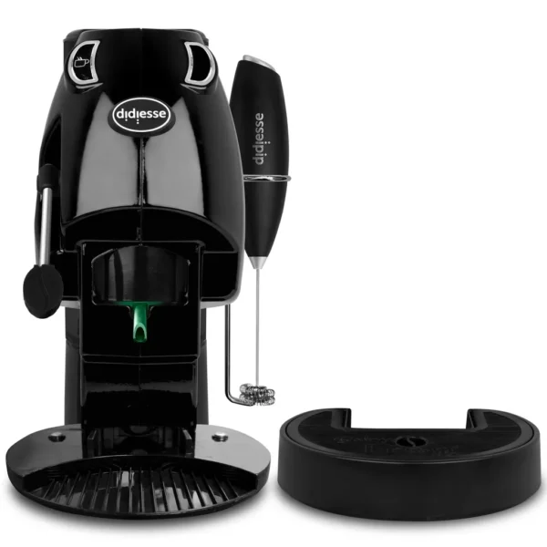 NOVITA' Didiesse BabyFrog Coffee & Tea - Macchina a Cialde con Frullino Montalatte e doppio Portacialde per Caffe e Te Nera - immagine 4