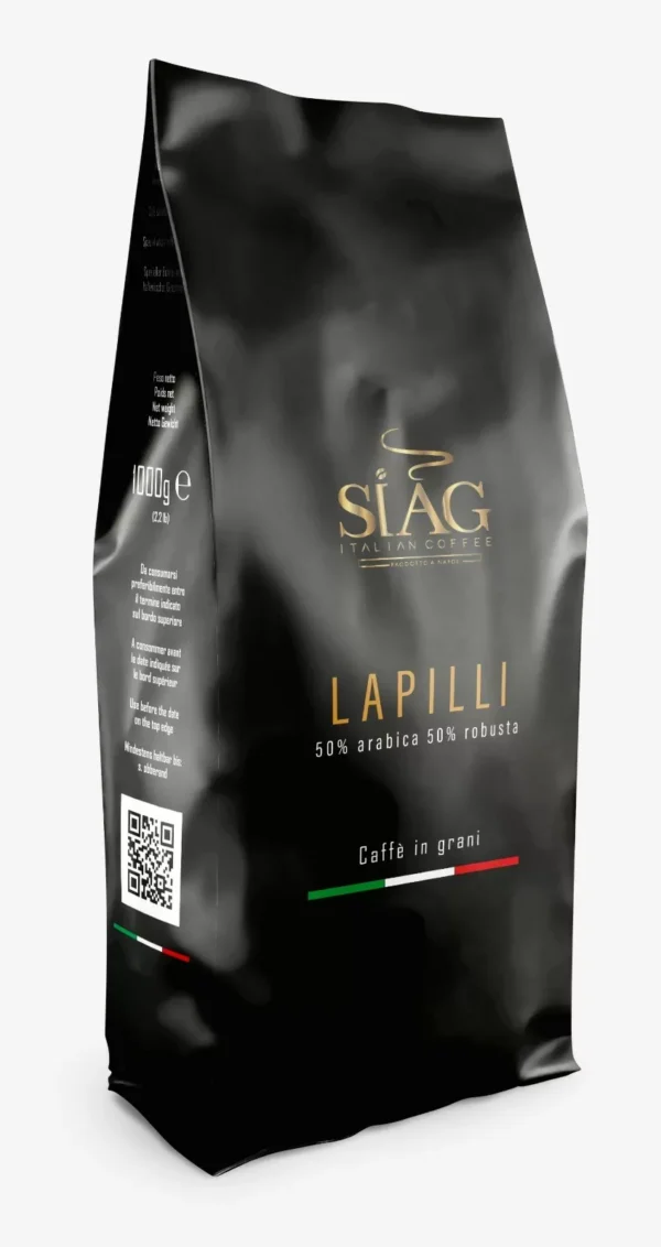 Caffè in grani Siag qualità ‘Lapilli’ 1 kg
