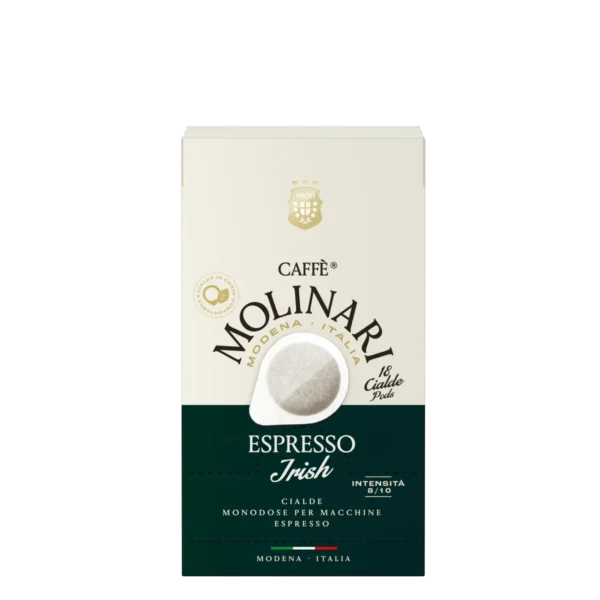 18 Cialde Molinari Aromatizzato Caffè Irish