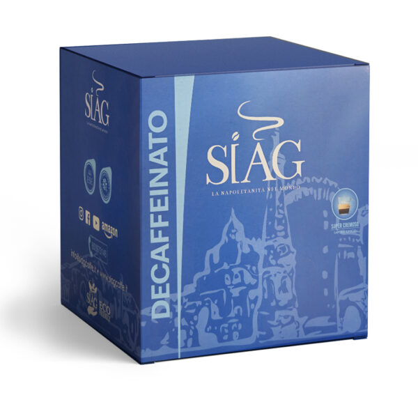Siag Caffè Cialde DECAFFEINATE Box da 50
