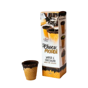 Nobis Bicchierini in Wafer e Cioccolato Fondente 6 pz