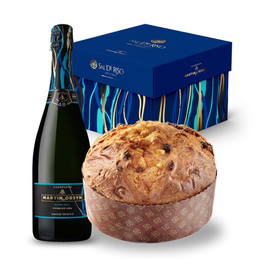Bauletto Panettone & Champagne da 1 kg