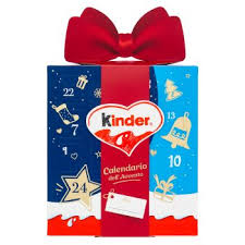 Kinder Calendario dell'Avvento Confezione regalo 24 pezzi 214 g