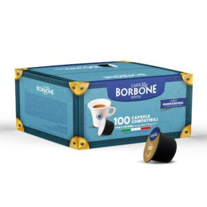 100 Capsule Caffè Borbone compatibili con Lavazza®* Blue®* e In Black®* miscela Oro