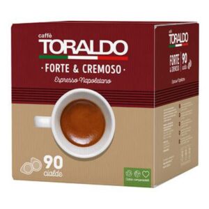 Caffè Toraldo Miscela Forte e Cremoso Box da 90 Cialde