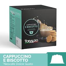 TORALDO Nescafè Dolce Gusto Cappuccino e Biscotto Box da 16