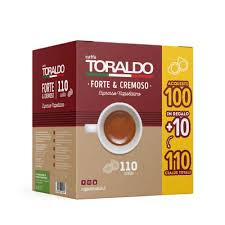 Caffè Toraldo Miscela Forte e Cremoso Box 100+10 in Regalo