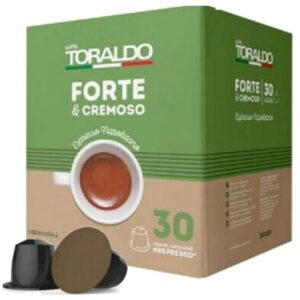 Capsule Compatibili Nespresso®* - Miscela FORTE e CREMOSO Box da 30